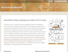 Tablet Screenshot of motivationgenome.com